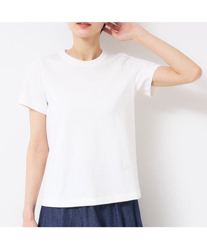 【デッサン/Dessin】の【日本製】クルーネックTシャツ(S~L) インテリア・キッズ・メンズ・レディースファッション・服の通販 founy(ファニー) https://founy.com/ ファッション Fashion レディースファッション Fashion for Women トップス・カットソー Cut & Sew Tops シャツ・ブラウス・オフィスカジュアル Elegant Blouses & Button-Ups ロングTシャツ・Tシャツ Longline T-Shirts & Tees インナー Innerwear コンパクト Compact, Small Size シンプル Simple, Minimal スマート Smart, Elegant フラット Flat, Flat Shoes 夏 Summer 日本製 Made In Japan 無地 Plain, Solid Color |ID: prp329100004707376 ipo3291000000033999385
