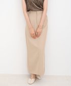 【バブ ブージュルード/Bab Bou Jeloud】の【低身長向けサイズあり】ツイルタイトロングスカート BEIGE|ID: prp329100004707380 ipo3291000000033999399