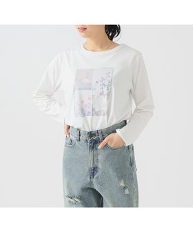 【ビーミングライフストアバイビームス/B:MING LIFE STORE by BEAMS】のプリント ロングスリーブ Tシャツ 25AW 秋まで使える ロングシーズン 人気、トレンドファッション・服の通販 founy(ファニー) ファッション Fashion レディースファッション Fashion for Women トップス・カットソー Cut & Sew Tops シャツ・ブラウス・オフィスカジュアル Elegant Blouses & Button-Ups ロングTシャツ・Tシャツ Longline T-Shirts & Tees インナー Innerwear 秋 Autumn カーディガン Cardigan, Knitwear ジャケット Jacket, Outerwear スリーブ Sleeve, Long Sleeve / Short Sleeve パターン Pattern, Design Print プリント Print, Printed Pattern ロング Long, Long-Length 再入荷 Restock / Back in Stock おすすめ Recommended / Our Picks 2025年 2025 2025-2026秋冬・A/W Autumn/Winter 2025–26 AW25–26 |ID:prp329100004707406