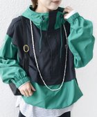 【シップス フォー ウィメン/SHIPS】の【SHIPS別注】WILD THINGS 洗濯機可能 アノラック ジャケット グリーン|ID: prp329100004707419 ipo3291000000033999790