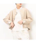 【コムサ/COMME CA】のフェイクレザー メタル釦 ショートジャケット 人気、トレンドファッション・服の通販 founy(ファニー) ファッション Fashion レディースファッション Fashion for Women アウター Coat / Outerwear Collection レディースジャケット・軽アウター Jackets カッティング Cutting Detail カーディガン Cardigan, Knitwear ショルダー Shoulder, Shoulder Strap ショート Short, Short Length ジャケット Jacket, Outerwear スリット Slit, Slit Detail スリーブ Sleeve, Long Sleeve / Short Sleeve ドット Polka Dot, Dot Pattern フェイクレザー Faux Leather, PU Leather ポケット Pocket, Pocket Detail メタル Metal, Metal Parts ラウンド Round, Round Neck thumbnail 15:エクリュベージュ|ID: prp329100004707429 ipo3291000000033999852