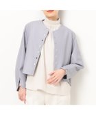 【コムサ/COMME CA】のフェイクレザー メタル釦 ショートジャケット 人気、トレンドファッション・服の通販 founy(ファニー) ファッション Fashion レディースファッション Fashion for Women アウター Coat / Outerwear Collection レディースジャケット・軽アウター Jackets カッティング Cutting Detail カーディガン Cardigan, Knitwear ショルダー Shoulder, Shoulder Strap ショート Short, Short Length ジャケット Jacket, Outerwear スリット Slit, Slit Detail スリーブ Sleeve, Long Sleeve / Short Sleeve ドット Polka Dot, Dot Pattern フェイクレザー Faux Leather, PU Leather ポケット Pocket, Pocket Detail メタル Metal, Metal Parts ラウンド Round, Round Neck thumbnail 25:ラベンダー|ID: prp329100004707429 ipo3291000000033999854