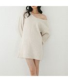 【ヘザー/Heather】のVネックオフショルニットミニワンピース 人気、トレンドファッション・服の通販 founy(ファニー) ファッション Fashion レディースファッション Fashion for Women ワンピース Dresses おすすめ Recommended / Our Picks インナー Innerwear ショルダー Shoulder, Shoulder Strap シンプル Simple, Minimal ラップ Wrap, Wrap Design ワイドリブ Wide Rib, Wide Ribbed Knit thumbnail アイボリー|ID: prp329100004707441 ipo3291000000033999914