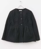 【アーバンリサーチ ロッソ/URBAN RESEARCH ROSSO】のF by ROSSO ジャガード中綿ジャケット BLACK|ID: prp329100004707446 ipo3291000000033999942
