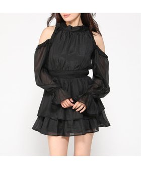 【イング/INGNI】のINGNI/2Wayリボン肩あきOP 人気、トレンドファッション・服の通販 founy(ファニー) ファッション Fashion レディースファッション Fashion for Women ワンピース Dresses リボン Ribbon, Bow |ID:prp329100004707460