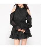 【イング/INGNI】のINGNI/2Wayリボン肩あきOP 人気、トレンドファッション・服の通販 founy(ファニー) ファッション Fashion レディースファッション Fashion for Women ワンピース Dresses リボン Ribbon, Bow thumbnail クロ|ID: prp329100004707460 ipo3291000000034000028