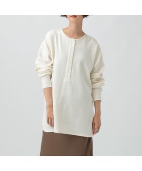 【レプシィム ローリーズファーム/LEPSIM LOWRYS FARM】の2WAYヘンリーネックチュニック 人気、トレンドファッション・服の通販 founy(ファニー) ファッション Fashion レディースファッション Fashion for Women トップス・カットソー Cut & Sew Tops サテン Satin, Glossy Fabric スラックス Slacks, Dress Pants スリット Slit, Slit Detail チュニック Tunic, Long Top トレンド Trend, Trending Now |ID:prp329100004707469