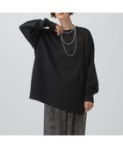 【レプシィム ローリーズファーム/LEPSIM LOWRYS FARM】の2WAYヘンリーネックチュニック 人気、トレンドファッション・服の通販 founy(ファニー) ファッション Fashion レディースファッション Fashion for Women トップス・カットソー Cut & Sew Tops サテン Satin, Glossy Fabric スラックス Slacks, Dress Pants スリット Slit, Slit Detail チュニック Tunic, Long Top トレンド Trend, Trending Now thumbnail ブラック09|ID: prp329100004707469 ipo3291000000034000099