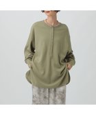 【レプシィム ローリーズファーム/LEPSIM LOWRYS FARM】の2WAYヘンリーネックチュニック 人気、トレンドファッション・服の通販 founy(ファニー) ファッション Fashion レディースファッション Fashion for Women トップス・カットソー Cut & Sew Tops サテン Satin, Glossy Fabric スラックス Slacks, Dress Pants スリット Slit, Slit Detail チュニック Tunic, Long Top トレンド Trend, Trending Now thumbnail カーキ78|ID: prp329100004707469 ipo3291000000034000101