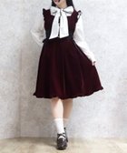 【アクシーズファム/axes femme】のサイドレースアップジャンドレ 人気、トレンドファッション・服の通販 founy(ファニー) ファッション Fashion レディースファッション Fashion for Women おすすめ Recommended / Our Picks インナー Innerwear チェック Check, Plaid, Tartan ベロア Velour, Soft Velvet レース Lace, Lace Fabric 秋 Autumn thumbnail ワイン|ID: prp329100004707471 ipo3291000000034000117