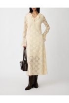 【マウジー/moussy】のFLOCKY LACE ドレス 人気、トレンドファッション・服の通販 founy(ファニー) ファッション Fashion レディースファッション Fashion for Women ワンピース Dresses フォーマル・パーティードレス・結婚式用ドレス Elegant & Casual Dresses おすすめ Recommended / Our Picks ジャケット Jacket, Outerwear ドレス Dress, One-Piece フリル Frill, Ruffle ベロア Velour, Soft Velvet レース Lace, Lace Fabric 人気 Popular, Best Seller 再入荷 Restock / Back in Stock thumbnail IVOY3|ID: prp329100004707481 ipo3291000000034000223