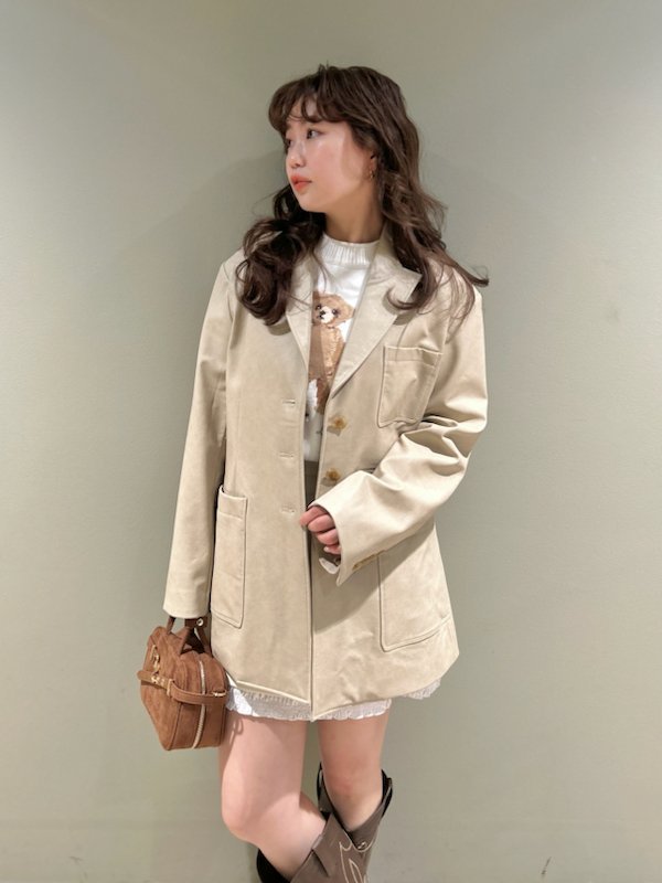 【リリーブラウン/Lily Brown】のバリエーションテーラードジャケット インテリア・キッズ・メンズ・レディースファッション・服の通販 founy(ファニー) https://founy.com/ 雑誌掲載アイテム Magazine Picks & Fashion Features ファッション雑誌 Fashion Magazines ヴィヴィ ViVi ファッション Fashion レディースファッション Fashion for Women アウター Coat / Outerwear Collection レディースジャケット・軽アウター Jackets テーラードジャケット / 通勤・きれいめスタイル Tailored Jackets & Blazers 5月号 May Issue 3月号 March Issue シンプル Simple, Minimal スタイリッシュ Stylish, Fashionable スマート Smart, Elegant 雑誌 Magazine, Fashion Magazine パターン Pattern, Design Print ファブリック Fabric, Textile フェイクレザー Faux Leather, PU Leather フォーマル Formal, Dressy プリント Print, Printed Pattern |ID: prp329100004707486 ipo3291000000034000269