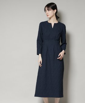 【ナノ ユニバース/nano universe】のtroisieme chaco/PUFFY JACQUARD ワンピース 人気、トレンドファッション・服の通販 founy(ファニー) ファッション Fashion レディースファッション Fashion for Women ワンピース Dresses ウォッシャブル Machine Washable スキッパー Skipper, Open Collar スリーブ Sleeve, Long Sleeve / Short Sleeve フォーマル Formal, Dressy おすすめ Recommended / Our Picks エレガント 上品 Elegant セレモニー Ceremony 2025年 2025 2025-2026秋冬・A/W Autumn/Winter 2025–26 AW25–26 |ID:prp329100004707487