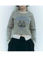 【ファーファー/FURFUR】の【Philly chocolate】キャットプリントTシャツ GRY[006]|ID: prp329100004707489 ipo3291000000034000280