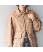 【ページボーイ/PAGEBOY】のWZIPヴィンテージブルゾン 人気、トレンドファッション・服の通販 founy(ファニー) ファッション Fashion レディースファッション Fashion for Women アウター Coat / Outerwear Collection ブルゾンジャケット・スポーティアウター Blouson Jackets ショート Short, Short Length ブルゾン Blouson, Bomber Jacket ポケット Pocket, Pocket Detail ルーズ Loose, Oversized ヴィンテージ Vintage Style thumbnail キャメル54|ID: prp329100004707495 ipo3291000000034441114
