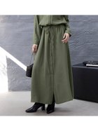 【ドゥーベル/Doux Belle】のロング シャツワンピース ワンピース カーキ|ID: prp329100004707497 ipo3291000000034000377