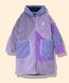 【ゴースローキャラバン/go slow caravan】のボアファーMIXパッチワークコート (WOMENS) パープル|ID: prp329100004707504 ipo3291000000034000433