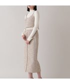 【エヌ ナチュラルビューティーベーシック/N.Natural Beauty basic】のツイードビスチェセットアップ ベージュ|ID: prp329100004707507 ipo3291000000034000460