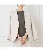【イネド/INED】の綿麻ノーカラージャケット 人気、トレンドファッション・服の通販 founy(ファニー) ファッション Fashion レディースファッション Fashion for Women アウター Coat / Outerwear Collection レディースジャケット・軽アウター Jackets ノーカラージャケット / シンプル上品コーデ Collarless Jackets 吸水 Absorbent, Quick-Dry サマー Summer, Summer Style ジャケット Jacket, Outerwear ストレッチ Stretch, Stretchy Fabric フロント Front, Front Design ポケット Pocket, Pocket Detail リネン Linen, Linen Fabric thumbnail ベージュ|ID: prp329100004707513 ipo3291000000034000527
