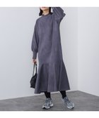 【ビームス ウイメン/BEAMS】のスエード調 マーメイドフレア ワンピース NAVY|ID: prp329100004707518 ipo3291000000034000561