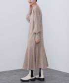 【ビームス ウイメン/BEAMS】のスエード調 マーメイドフレア ワンピース MOCHA|ID: prp329100004707518 ipo3291000000034000562