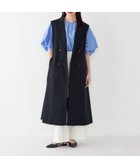 【シップス フォー ウィメン/SHIPS】のSHIPS Colors 手洗い可能 トレンチ 2WAY ジレ ワンピース ネイビー|ID: prp329100004707521 ipo3291000000034000590