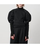 【ユナイテッドアローズ/UNITED ARROWS】のASTRAET ボリュームスリーブ プルオーバー 人気、トレンドファッション・服の通販 founy(ファニー) ファッション Fashion レディースファッション Fashion for Women トップス・カットソー Cut & Sew Tops カジュアルプルオーバー・ニットトップス Pullovers & Knit Tops / Casual Pullovers ボリューム袖・フリルスリーブブラウス Voluminous & Ruffle Sleeves / Puffy Sleeve Tops コンパクト Compact, Small Size ショルダー Shoulder, Shoulder Strap スリーブ Sleeve, Long Sleeve / Short Sleeve ワイド Wide, Wide Fit thumbnail BLACK|ID: prp329100004707562 ipo3291000000034000976