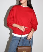 【アンドミー/andme】のクルーネック 長袖 ニット トップス レッド|ID: prp329100004707618 ipo3291000000034001491