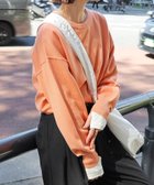【アンドミー/andme】のクルーネック 長袖 ニット トップス オレンジ|ID: prp329100004707618 ipo3291000000034001497