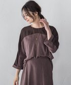 【ロートレ アモン/LAUTRE AMONT】のエアリースエードブラウス ≪洗濯機で洗える≫ 人気、トレンドファッション・服の通販 founy(ファニー) ファッション Fashion レディースファッション Fashion for Women トップス・カットソー Cut & Sew Tops シャツ・ブラウス・オフィスカジュアル Elegant Blouses & Button-Ups インナー Innerwear 洗える Machine Washable 秋 Autumn サテン Satin, Glossy Fabric シアー Sheer, See-Through シルク Silk, 100% Silk ジャケット Jacket, Outerwear セットアップ Set-Up, Coordinated Outfit ドレープ Drape, Draping Fabric なめらか Smooth, Silky Texture フレア Flare, Flared メタル Metal, Metal Parts A/W・秋冬 Autumn/Winter おすすめ Recommended / Our Picks エレガント 上品 Elegant ビジネス 仕事 通勤 Business / Work / Commuting 2025年 2025 2025-2026秋冬・A/W Autumn/Winter 2025–26 AW25–26 thumbnail ブラウン|ID: prp329100004707628 ipo3291000000034001586