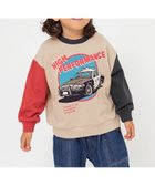 【エフオー オンラインストア/F.O.Online Store / KIDS】のWEB限定 カラバリ グラフィックトレーナー ベージュ|ID: prp329100004707641 ipo3291000000034001678
