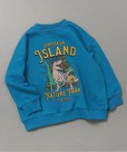 【エフオー オンラインストア/F.O.Online Store / KIDS】のWEB限定 カラバリ グラフィックトレーナー ブルー|ID: prp329100004707641 ipo3291000000034001679