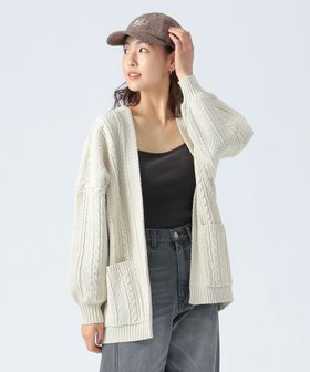 【ビームス ハート/BEAMS HEART】のケーブル柄 着流し カーディガン 人気、トレンドファッション・服の通販 founy(ファニー) ファッション Fashion レディースファッション Fashion for Women トップス・カットソー Cut & Sew Tops カーディガン・羽織り Layered Style Cardigans インナー Innerwear カットソー Cut and Sewn Top カーディガン Cardigan, Knitwear バランス Balance, Style Balance リラックス Relax, Relaxed Fit おすすめ Recommended / Our Picks |ID:prp329100004707650