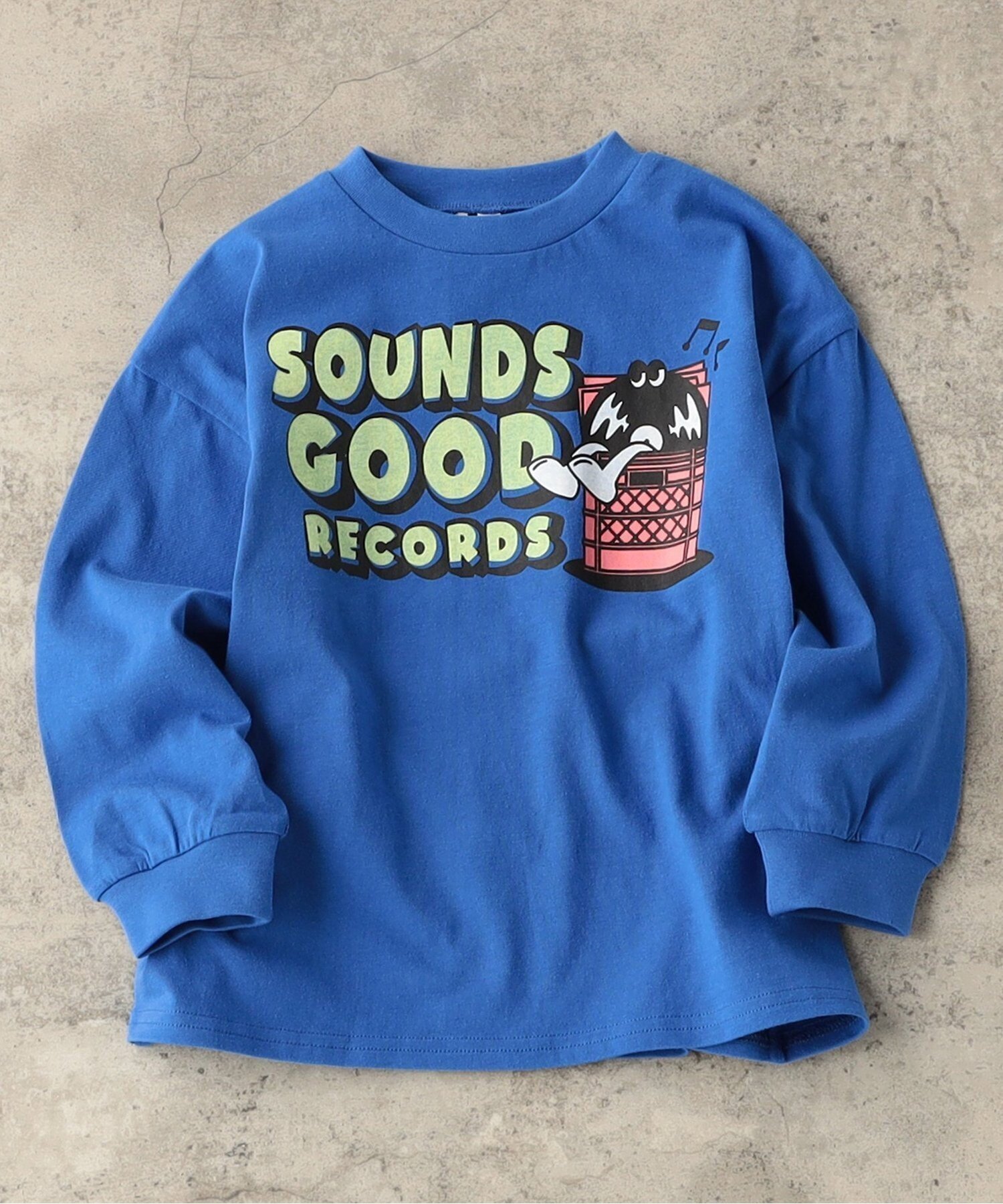 【エフオー オンラインストア/F.O.Online Store / KIDS】のWEB限定 ストリートTシャツ インテリア・キッズ・メンズ・レディースファッション・服の通販 founy(ファニー) 　ファッション　Fashion　キッズファッション　Fashion for Kids　人気　Popular, Best Seller　長袖　Long Sleeve, Full Sleeve　ブルー|ID: prp329100004707658 ipo3291000000034119550