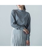 【ロートレ アモン/LAUTRE AMONT】のBrisbaneタートルネックニットプルオーバー≪手洗い可能≫ ライトグレー|ID: prp329100004707680 ipo3291000000034002097