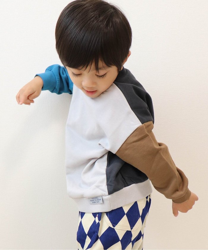 【エフオー オンラインストア/F.O.Online Store / KIDS】のWEB限定 無地ボーダートレーナー インテリア・キッズ・メンズ・レディースファッション・服の通販 founy(ファニー) https://founy.com/ ファッション Fashion キッズファッション Fashion for Kids 2025年 2025 2025-2026秋冬・A/W Autumn/Winter 2025–26 AW25–26 トレーナー Sweatshirt, Trainer ボーダー Border, Stripe 人気 Popular, Best Seller 無地 Plain, Solid Color |ID: prp329100004707712 ipo3291000000034774488