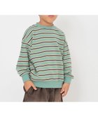 【エフオー オンラインストア/F.O.Online Store / KIDS】のWEB限定 無地ボーダートレーナー ミント|ID: prp329100004707712 ipo3291000000034774499