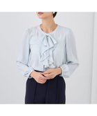 【アナイ/ANAYI】の【Eternal Line 2024】バックサテンリボンラッフル ブラウス light blue|ID: prp329100004707747 ipo3291000000034002647