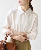 【シップス フォー ウィメン/SHIPS】のSHIPS any 洗濯機可能 サテン レースカラー ブラウス 人気、トレンドファッション・服の通販 founy(ファニー) ファッション Fashion レディースファッション Fashion for Women トップス・カットソー Cut & Sew Tops シャツ・ブラウス・オフィスカジュアル Elegant Blouses & Button-Ups 洗える Machine Washable サテン Satin, Glossy Fabric ジャケット Jacket, Outerwear スウェット / スエット Sweatshirt, Sweatwear デニム Denim, Jeans Material フェミニン Feminine, Girly レース Lace, Lace Fabric エレガント 上品 Elegant ビジネス 仕事 通勤 Business / Work / Commuting 2026年 2026 thumbnail クリーム|ID: prp329100004707788 ipo3291000000036163074