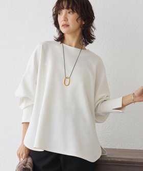 【リヴドロワ/RIVE DROITE】の【楽ちんキレイ】ダンボールポンチョプルオーバー 人気、トレンドファッション・服の通販 founy(ファニー) ファッション Fashion レディースファッション Fashion for Women トップス・カットソー Cut & Sew Tops カジュアルプルオーバー・ニットトップス Pullovers & Knit Tops / Casual Pullovers インナー Innerwear カットソー Cut and Sewn Top シンプル Simple, Minimal ストレッチ Stretch, Stretchy Fabric 人気 Popular, Best Seller 楽ちん Easy Fit, Comfortable 再入荷 Restock / Back in Stock おすすめ Recommended / Our Picks |ID:prp329100004707793