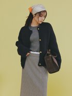 【ミラオーウェン/Mila Owen】の金釦ムートンライクボアニットカーディガン DNVY[090]|ID: prp329100004707828 ipo3291000000035145137