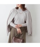 【ニューヨーカー/NEWYORKER】の【手洗い可能】キャッシュウール クルーネックカーディガン グレージュ|ID: prp329100004707871 ipo3291000000034003815