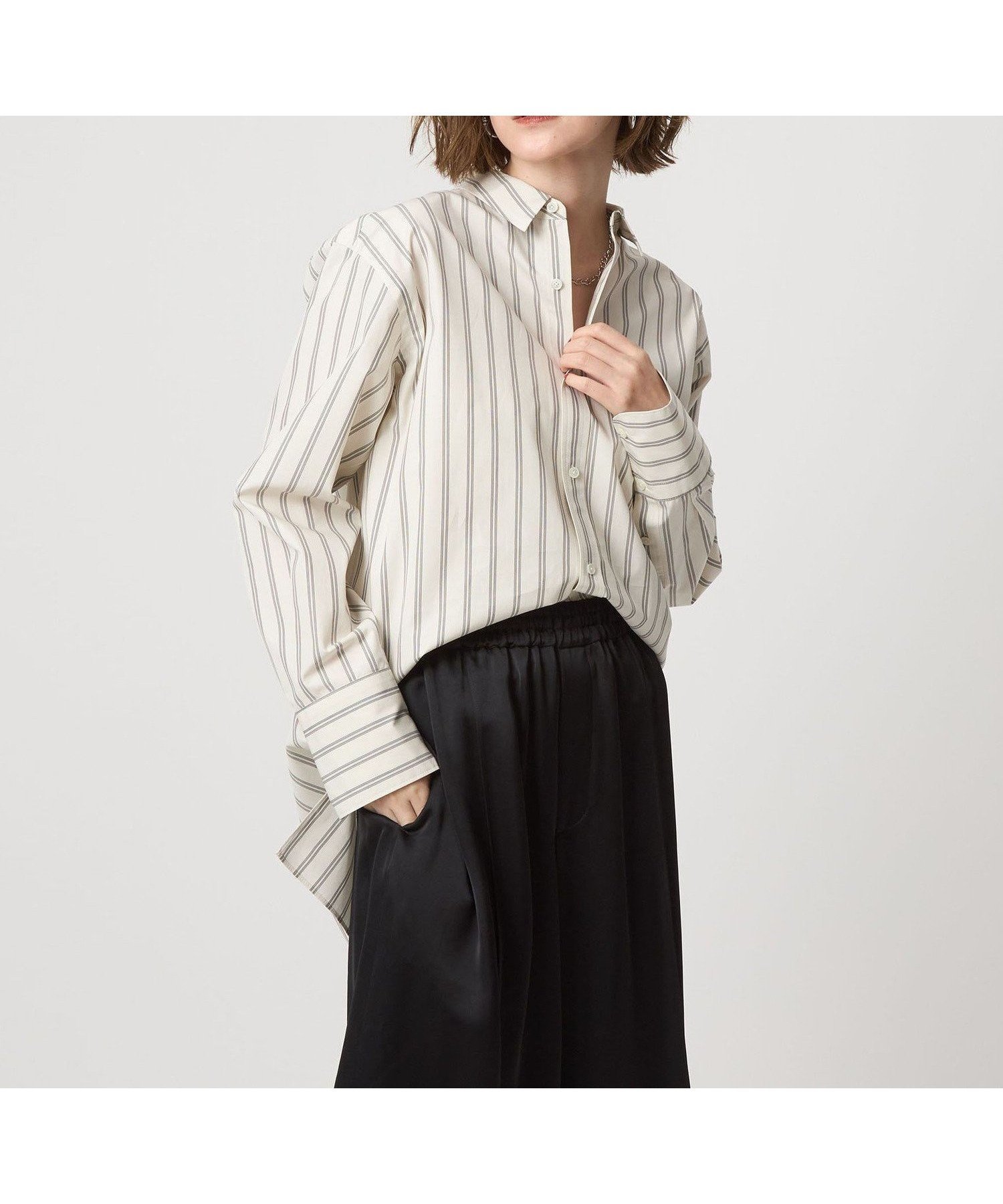 【ユナイテッドアローズ/UNITED ARROWS】のconte コットン ストライプ レギュラーカラーシャツ 人気、トレンドファッション・服の通販 founy(ファニー) 　ファッション　Fashion　レディースファッション　Fashion for Women　トップス・カットソー　Cut & Sew Tops　シャツ・ブラウス・オフィスカジュアル　Elegant Blouses & Button-Ups　スタイリッシュ　Stylish, Fashionable　ストライプ　Stripe, Striped Pattern　マニッシュ　Mannish, Boyish　 other-1|ID: prp329100004707888 ipo3291000000034003950