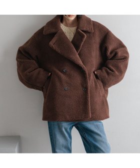 【ローリーズファーム/LOWRYS FARM】の2WAYエリボアコート 人気、トレンドファッション・服の通販 founy(ファニー) ファッション Fashion レディースファッション Fashion for Women アウター Coat / Outerwear Collection コート・ロングコート・ピーコート Long Coats, Peacoats & More ショート Short, Short Length ボトム Bottoms, Lower Wear ロング Long, Long-Length ワイド Wide, Wide Fit |ID:prp329100004707905