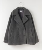 【ローリーズファーム/LOWRYS FARM】の2WAYエリボアコート 人気、トレンドファッション・服の通販 founy(ファニー) ファッション Fashion レディースファッション Fashion for Women アウター Coat / Outerwear Collection コート・ロングコート・ピーコート Long Coats, Peacoats & More ショート Short, Short Length ボトム Bottoms, Lower Wear ロング Long, Long-Length ワイド Wide, Wide Fit thumbnail チャコールグレー|ID: prp329100004707905 ipo3291000000034004125