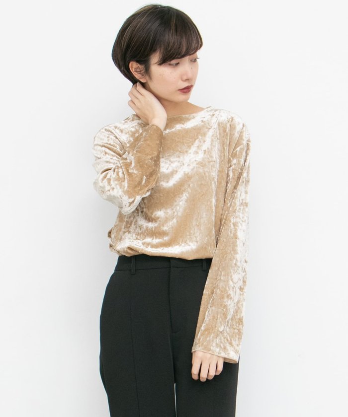 【ケービーエフ/KBF / URBAN RESEARCH】のクラッシュベロアプルオーバー インテリア・キッズ・メンズ・レディースファッション・服の通販 founy(ファニー) https://founy.com/ ファッション Fashion レディースファッション Fashion for Women トップス・カットソー Cut & Sew Tops カジュアルプルオーバー・ニットトップス Pullovers & Knit Tops / Casual Pullovers ベロアトップス Velour Tops / Velvet-Look Items クラッシュ Distressed, Crashed Style ベロア Velour, Soft Velvet |ID: prp329100004708483 ipo3291000000034007193