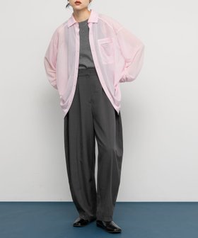 【ケービーエフ/KBF / URBAN RESEARCH】のシアールーズシャツ 人気、トレンドファッション・服の通販 founy(ファニー) ファッション Fashion レディースファッション Fashion for Women トップス・カットソー Cut & Sew Tops シャツ・ブラウス・オフィスカジュアル Elegant Blouses & Button-Ups 2025年 2025 2025-2026秋冬・A/W Autumn/Winter 2025–26 AW25–26 冬 Winter / This Winter コンパクト Compact, Small Size ドレープ Drape, Draping Fabric ベスト Vest, Waistcoat A/W・秋冬 Autumn/Winter |ID:prp329100004708568