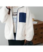 【ディスコート/Discoat】の【WEB限定】配色オーバーブルゾン 人気、トレンドファッション・服の通販 founy(ファニー) ファッション Fashion レディースファッション Fashion for Women アウター Coat / Outerwear Collection ブルゾンジャケット・スポーティアウター Blouson Jackets インナー Innerwear シンプル Simple, Minimal ジャケット Jacket, Outerwear パイピング Piping, Trim Design ブルゾン Blouson, Bomber Jacket ベーシック Basic, Essential ポケット Pocket, Pocket Detail thumbnail アイボリー|ID: prp329100004708586 ipo3291000000034008291