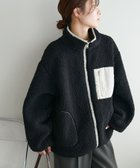 【ディスコート/Discoat】の【WEB限定】配色オーバーブルゾン 人気、トレンドファッション・服の通販 founy(ファニー) ファッション Fashion レディースファッション Fashion for Women アウター Coat / Outerwear Collection ブルゾンジャケット・スポーティアウター Blouson Jackets インナー Innerwear シンプル Simple, Minimal ジャケット Jacket, Outerwear パイピング Piping, Trim Design ブルゾン Blouson, Bomber Jacket ベーシック Basic, Essential ポケット Pocket, Pocket Detail thumbnail ブラック|ID: prp329100004708586 ipo3291000000034008293