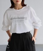 【リベリー/Riberry】のGILDAN strasbourgプリントロンT 人気、トレンドファッション・服の通販 founy(ファニー) ファッション Fashion レディースファッション Fashion for Women トップス・カットソー Cut & Sew Tops ロングTシャツ・Tシャツ Longline T-Shirts & Tees 春 Spring 秋 Autumn カーディガン Cardigan, Knitwear シンプル Simple, Minimal スラックス Slacks, Dress Pants スリーブ Sleeve, Long Sleeve / Short Sleeve デニム Denim, Jeans Material 人気 Popular, Best Seller 長袖 Long Sleeve, Full Sleeve プリント Print, Printed Pattern ベスト Vest, Waistcoat ベーシック Basic, Essential ボトム Bottoms, Lower Wear マーメイド Mermaid, Fishtail Silhouette ロング Long, Long-Length 楽ちん Easy Fit, Comfortable 冬 Winter / This Winter おすすめ Recommended / Our Picks thumbnail ホワイト×シルバー|ID: prp329100004708600 ipo3291000000034500666